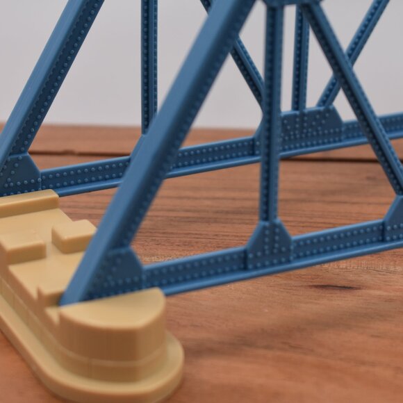 Thomas & Friends Trackmaster Blue Sides Train Bridge with lower Risers Hit Toy - Picture 6 of 7